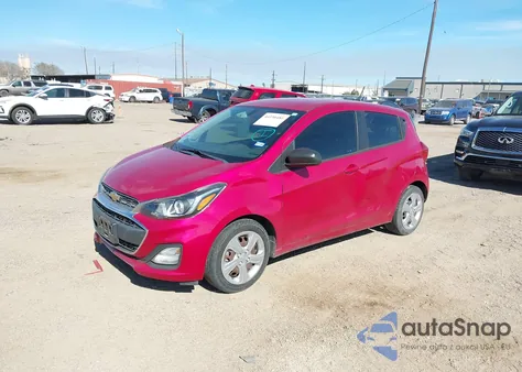 2020 Chevrolet Spark Fwd Ls Automatic from USA, damaged, VIN KL8CB6SA3LC424512